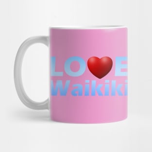 LOVE Waikiki - Ocean Fade Mug